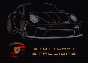 GT3 Touring - Stuttgart Stallions | Zip Hoodie