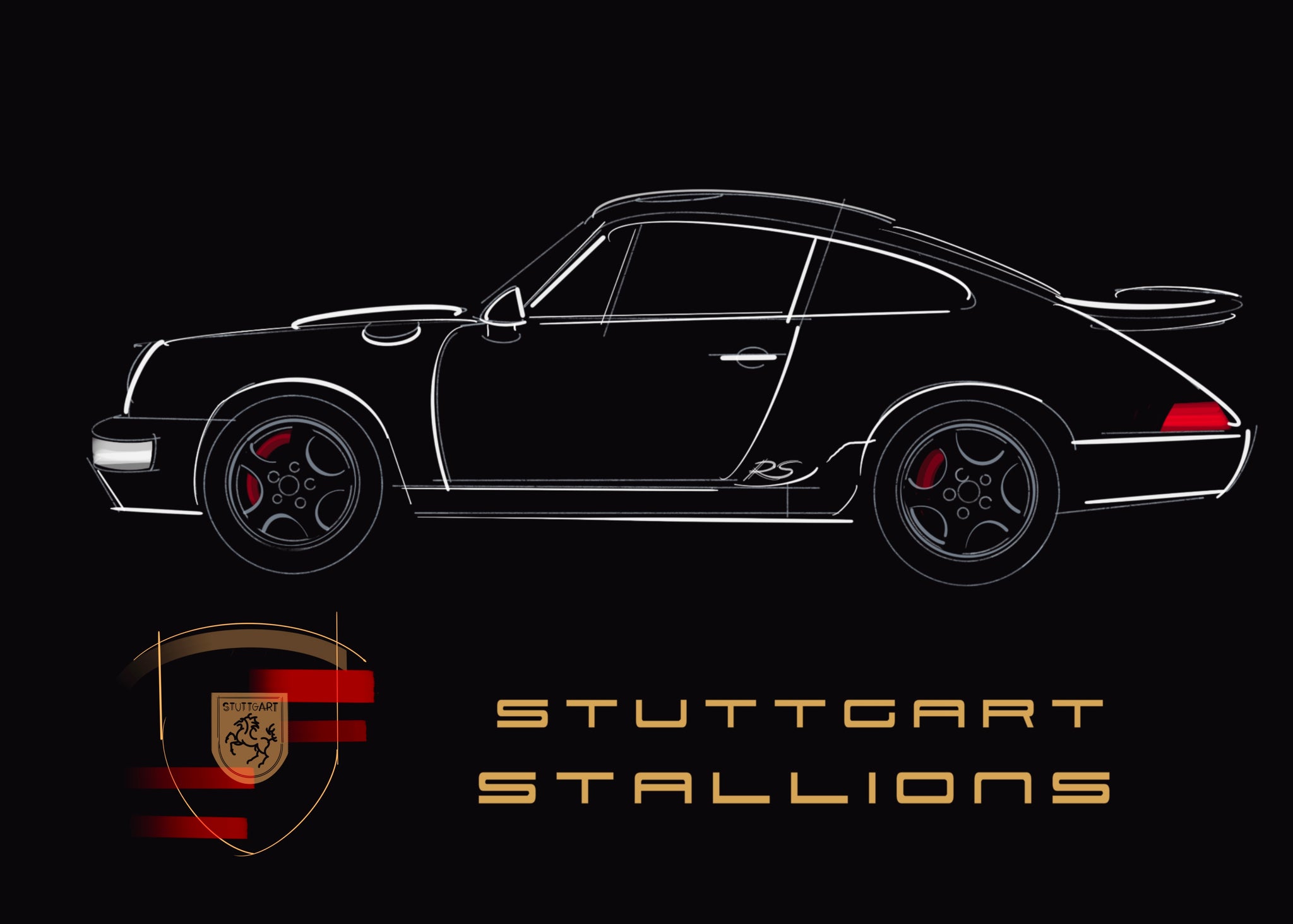964 RS America Stuttgart Stallions