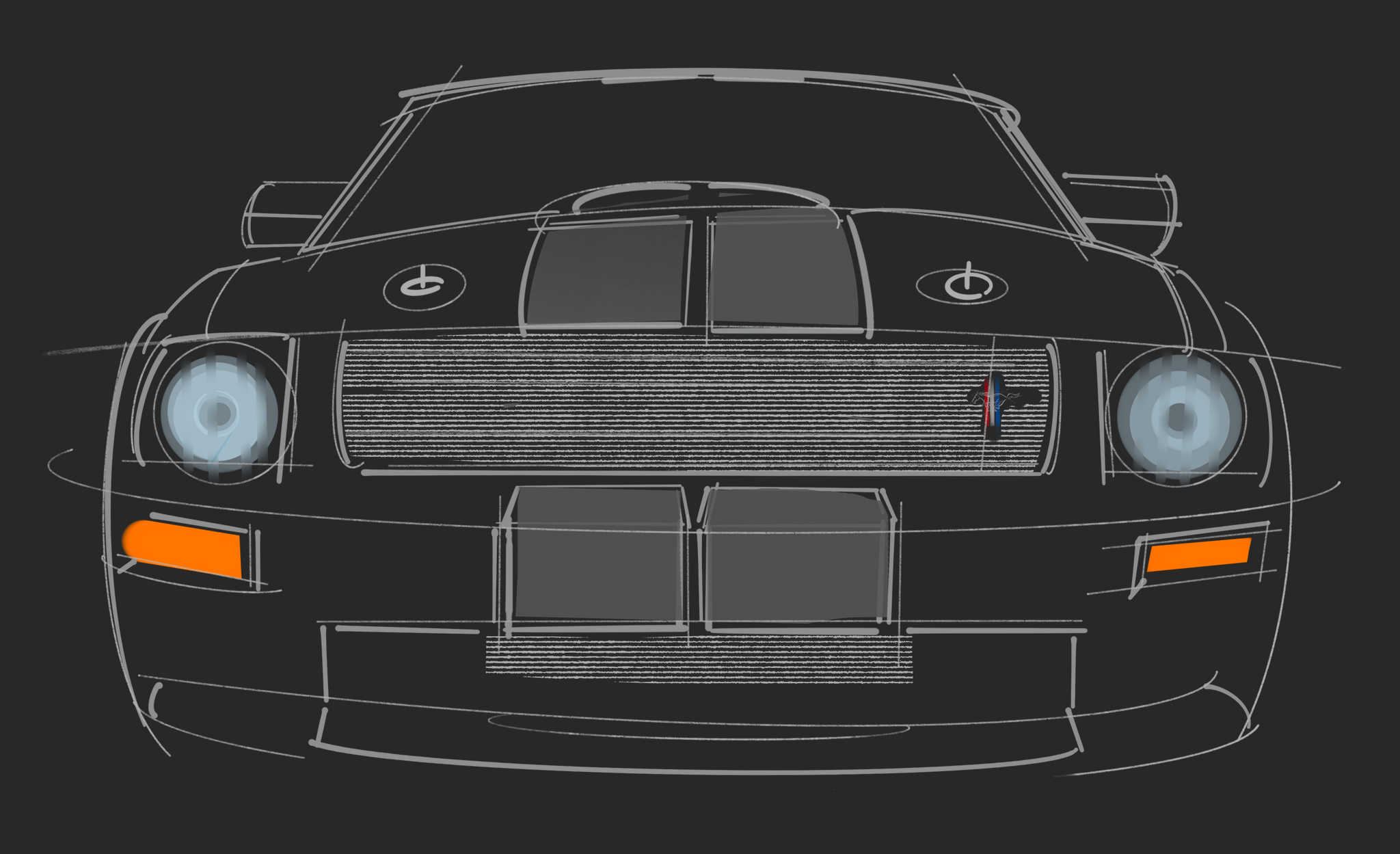 Shelby GT (Front & Rear Fascia) | Hoodie