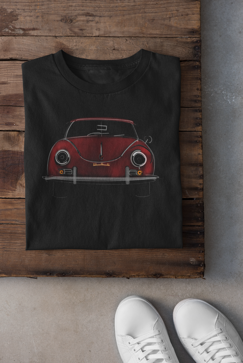 Porsche 356 Red | T-shirt