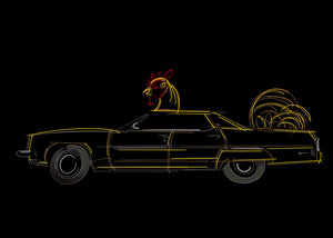 El Gallo - Poultry In Motion | the Hoodie