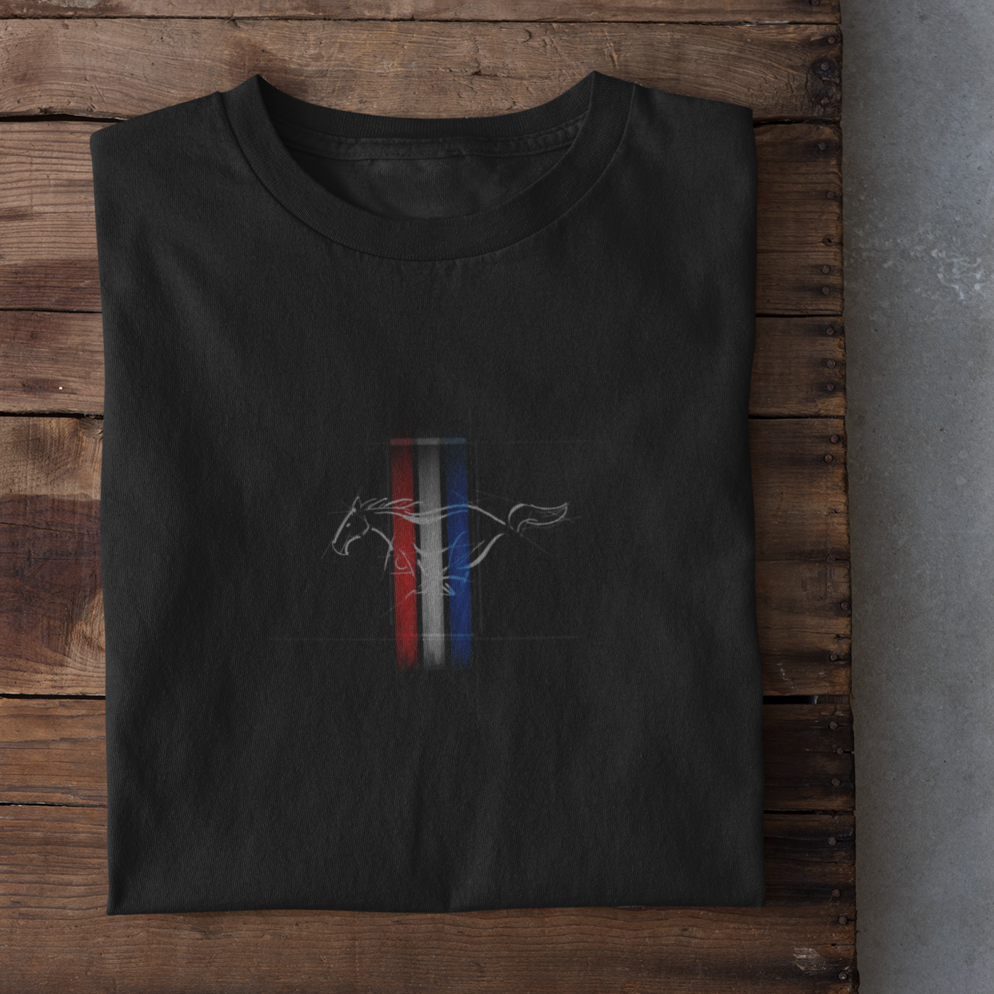 Mustang Tri Bar | T-shirt