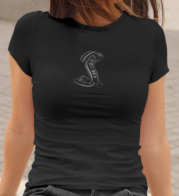 Shelby Snake  | T-shirt - Black (Women's Crew)