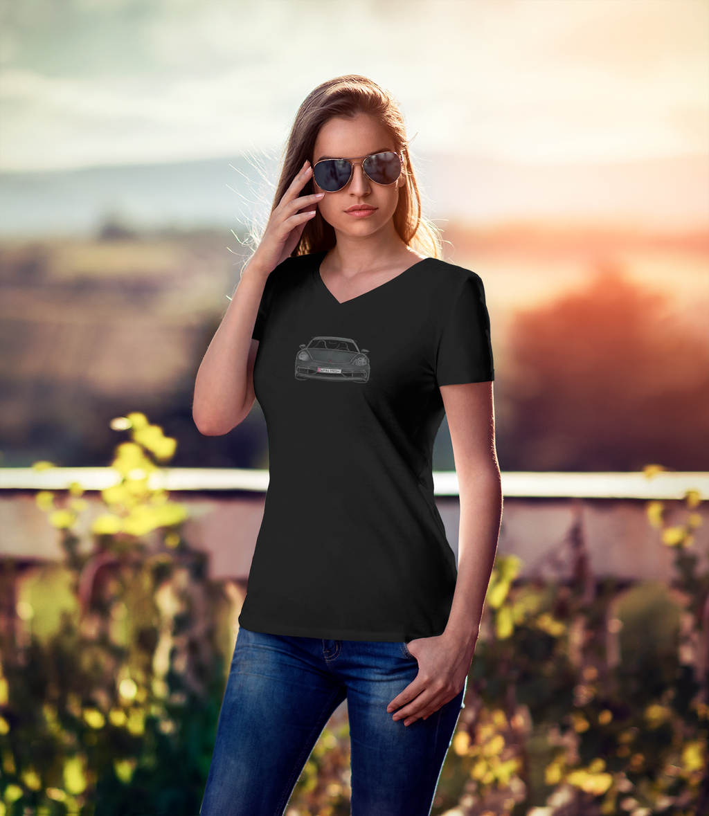 Porsche Cayman | T-Shirt (Women's V-Neck)