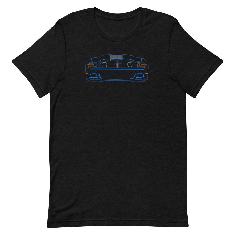 2013 Boss 302 Mustang (Blue) + Taillights | T-shirt